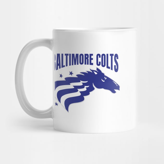 Retro Baltimore Colts Football by LocalZonly